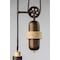 Maxim Lighting Tucson 1-Light 16" Wide Oil Rubbed Brnz / Weathered Wood Pendant Light 10090OIWWD - alternate 2
